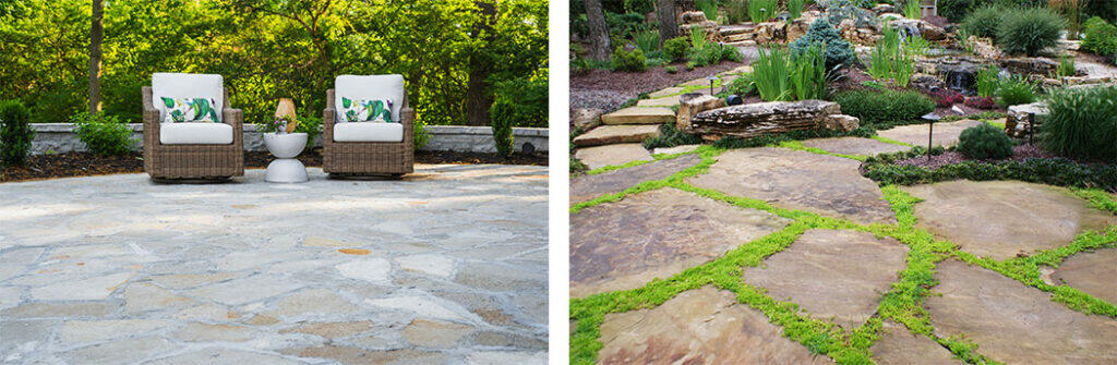 natural stone paver patio build cost